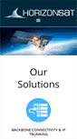 Mobile Screenshot of horizon-satellite.com